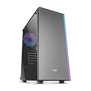 Nox - Xtreme Infinity Omega - PC-behuizing - RGB - Mid Tower - Staal - Acrylpaneel