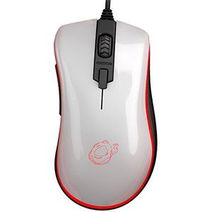 OZONE Gaming Mouse -OZNEONM50W- Ozone Neon M50W Gaming Muis - Geavanceerde Gaming Muis - Optische Sensor, RGB LED-verlichting, OMRON-technologie, dpi 5000 instelbaar, Helder Wit