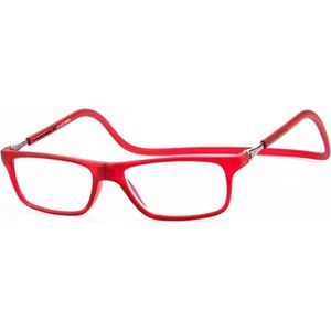 Magneet leesbril Nordic Glasögon-Fel Rood-+1.00