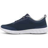 Alma Sneakers - Navy Blauw - Ademend Katoen-Mesh