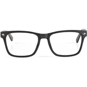 Nordic Projekt NPSC Gotland computerbril / beeldschermbril +0.00 zonder sterkte - zwart - rechthoekig