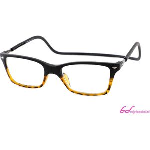 Magneet leesbril Nordic Glasögon-Black Havanna-+1.00