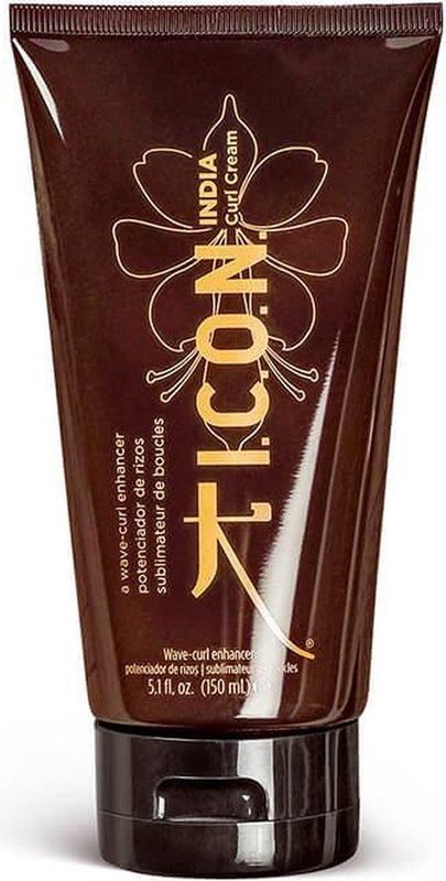 Icon - India Curl Cream - Haarcrème - 200 ml - Moringa-Argan