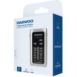 Daewoo - DW1129 - Draagbare Radio - Transparant - EU Plug 220V