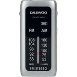 Daewoo - DW1129 - Draagbare Radio - Transparant - EU Plug 220V