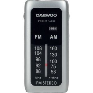 Daewoo - DW1129 - Draagbare Radio - Transparant - EU Plug 220V