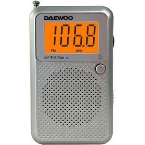 Daewoo - DW1115 - Transistorradio - Zwart - Plastic