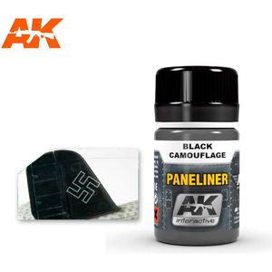 Paneliner For Black Camouflage - 35ml - AK-Interactive - AK-2075