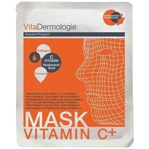 VitaDermologie Anti-rimpel-masker met Vitamine C Masker 1 stuks