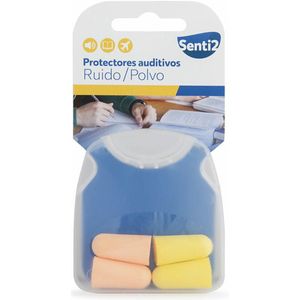 Senti2 Oordopjes van schuimrubber, hoog comfort, 4 stuks