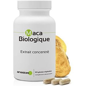 ORGANIC MACA * 500 mg / 120 capsules * Concentrated extract 4:1 * Emotional balance, Energy, Vitality