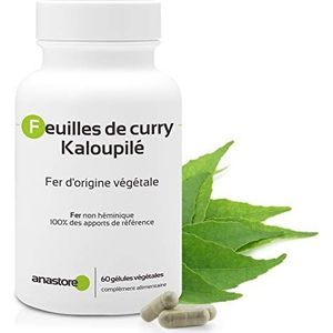 PLANT-BASED IRON * 233.5 mg / 60 capsules * Extract of curry tree leaves standardised in iron * Deficiencies, Energy, Immune.