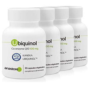 UBIQUINOL COENZYME Q10 x 3 + 1 x 100 mg / 120 capsules * antioxidanten