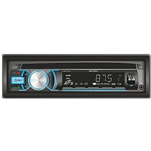 Belson BS-12133BTV2 CD MP3 radio met RDS FM/AM USB-poort, SD-kaartlezer en Bluetooth handsfree installatie zwart