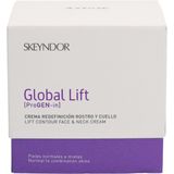 Skeyndor Global Lift Normale tot Gecombineerde Huid Skins Lift Contour Gezicht- en Nekcrème 50ml