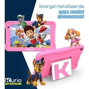 Kurio Kindertablet Premium Nickelodeon - Tablet Roze