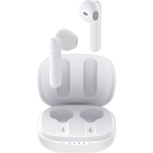 SPC Zion Go True Draadloze Hoofdtelefoon - Ultralicht - Handsfree - 13 uur Muziek - Touch-bediening - Spraakassistent - Bluetooth BLE - Waterdicht - Wit