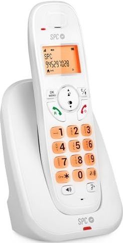 SPC - Kairo - Huistelefoon - Wit - Verlichte Toetsen en Display