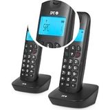 SPC - Air Pro Duo - Draadloze Telefoons - Zwart - Verlicht Display