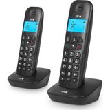 SPC - Air Pro Duo - Draadloze Telefoons - Zwart - Verlicht Display