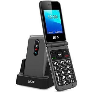 Mobiele Telefoon SPC Stella 2 2,4" QVGA Bluetooth FM 1 GB RAM Zwart Grijs
