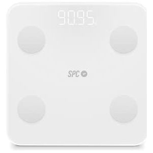SPC Atenea Fit 3 - Digitale Personenweegschaal - Wit - 18 Gewichtsmetriken - Bluetooth