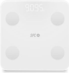 SPC Atenea Fit 3 - Digitale Personenweegschaal - Wit - 18 Gewichtsmetriken - Bluetooth