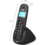 SPC Art - Draadloze Telefoon - Zwart - Verlicht Display - Beller-ID