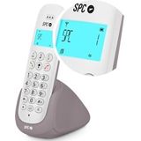 SPC Art - Draadloze Vaste Telefoon - Wit - Verlicht Scherm - Oproep-ID