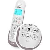 SPC Art - Draadloze Vaste Telefoon - Wit - Verlicht Scherm - Oproep-ID