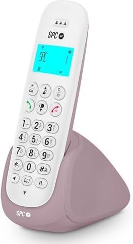 SPC Art - Draadloze Vaste Telefoon - Wit - Verlicht Scherm - Oproep-ID