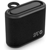 SPC Sound MINIMAX - draagbare bluetooth-luidspreker, compact formaat, grote autonomie van 24 uur, krachtige accu, 5 W, IPX7-waterbestendigheid, TWS, USB-C, textieldesign