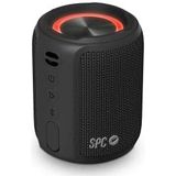 SPC Sound Powerpool Draagbare draadloze bluetooth-luidspreker, compact formaat, lichtring, 20 uur looptijd, 14 W, waterbestendigheid/IPX7 waterdicht, True Wireless Stereo, handsfree, USB-C
