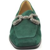 Alma en Pena - I23170 - Loafers - Donker Groen - Suède