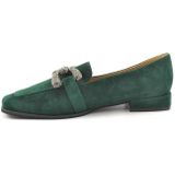 Alma en Pena - I23170 - Loafers - Donker Groen - Suède