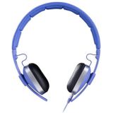 Hoofdtelefoon met microfoon Hiditec WHP01000 Kleur Blauw