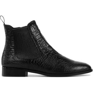 Pertini, Schoenen, Dames, Zwart, 36 EU, Enkellaarsjes Zwart