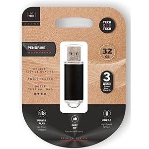 Tech One - TEC3008-32 - USB Stick - Zwart - 32 GB