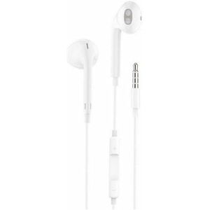TechOneTech Ear Tech in-ear hoofdtelefoon, geïntegreerde microfoon, 3,5 mm mini-jackstekker, spraakassistent, 1,20 m kabel