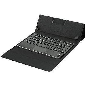 TALIUS CV-3005 toetsenbord voor mobiel apparaat Zwart Bluetooth QWERTY Spaans