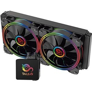 TALIUS Skadi-240 RGB Processor Koelset 12 cm Zwart