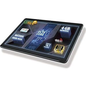 Talius Tablet 10,1 inch Zircon 1016 4G Octa Core, 4 GB RAM, 64 GB, Android 9.0