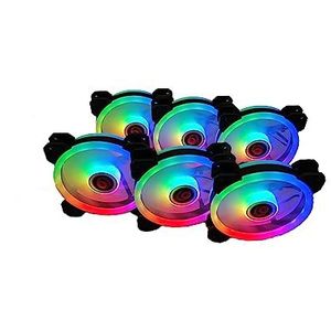 TALIUS TAL-KIT06-BLK koelsysteem voor computers Computer behuizing Luchtkoeler 12 cm Wit