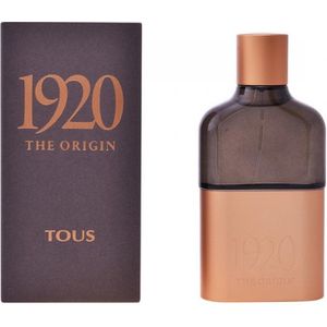 Tous , 1920 The Origin, Eau de Parfum voor mannen, houtachtige bloemige kruidige geur, 100 ml met spray