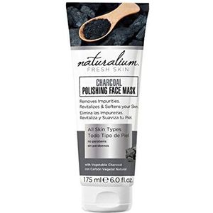 Gezichtsmasker Naturalium Fresh Skin Scrub Antraciet 175 ml