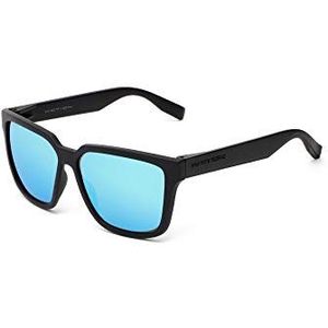 HAWKERS · MOTION zonnebril voor dames en heren, Carbon Black · Clear Blue