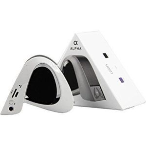 Draagbare luidspreker Alpha – Micro SD, AUX In/Out, Bluetooth, handsfree, Micro USB Data/oplaadkabel (lila)