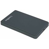 CoolBox - SlimColor 2543 - Harddisk Behuizing - Grijs - USB Voeding