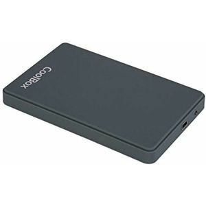 CoolBox - SlimColor 2543 - Harddisk Behuizing - Grijs - USB Voeding
