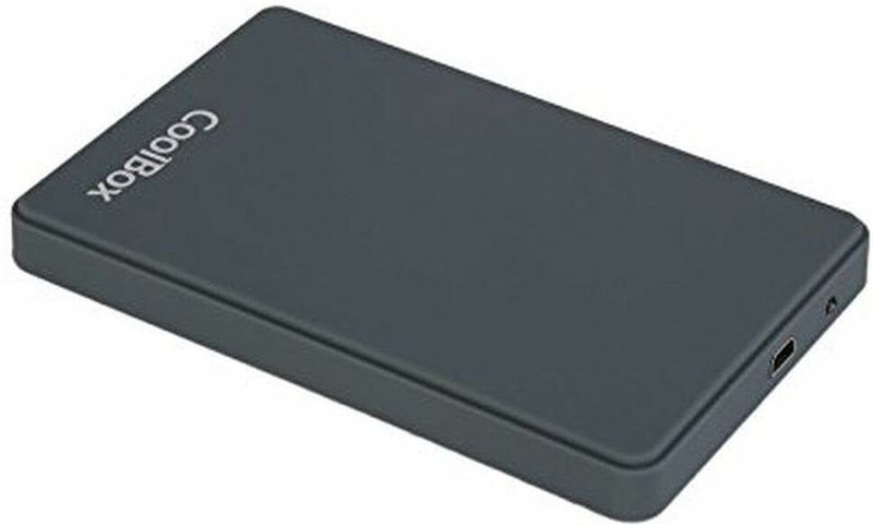 CoolBox - SlimColor 2543 - Harddisk Behuizing - Grijs - USB Voeding